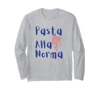 Pasta alla Norma Italiana Estate Pasta Maglia a Manica