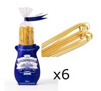 PASTA BENEDETTO CAVALIERI SPAGHETTONI - 6 pezzi DA 500gr (3Kg) PASTA ARTIGIANALE