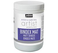 Pebeo Studio BINDEX legante Liquido, 1 litro, Opaca, Trasparente