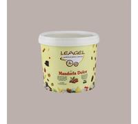 Pasta Concentrata al Gusto di Mandorla Dolce ideale per Gelato Leagel 3,5 Kg