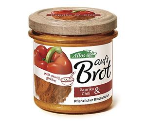 PASTA CREMOSA CON PEPERONI E PEPERONCINO BIO 140 g - ALLOS