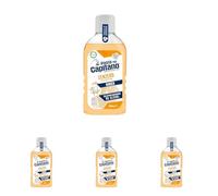 Pasta del Capitano, Collutorio Zenzero, Collutorio Quotidiano Senza Alcool, Garantisce un'Azione Rinfrescante, Con Antibatterico, 100% Made in Italy, Flacone da 400 ml (Confezione da 4)