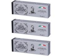 Pasta del Capitano Dentifricio Carbone 3x75 ml