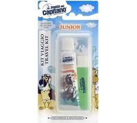 Pasta del Capitano PASTA DEL CAPITANO KIT VIAGGIO JUNIOR CONTENENTE DENTIFRICIO JUNIOR 20 ML + SPAZZOLINO PIEGHEVOLE