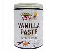Pasta di baccelli di vaniglia Royal Brand - Pasta di vaniglia Bourbon 1 kg Vaniglia Gourmet per Chef e Dessert - Intenso sapore di vaniglia senza conservanti per chef, cucina casalinga