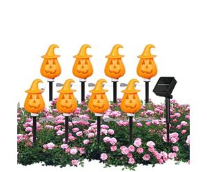 Pasta di Halloween per esterni, ornamento impermeabile da giardino di Halloween | Illuminazione da giardino per esterni