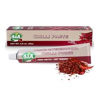 Pasta di Peperoncino Pronta all'Uso in Pratico Tubetto da 80g, Adatta a tutte le Ricette, Senza Glutine, Confezione Riciclabile e Anti-Spreco - IA