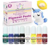 Pasta di pigmento in silicone, 8 colori, per Taba Squishy, set fai da te, colori base