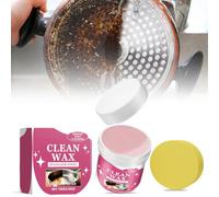 Pasta di Pulizia in Acciaio Inox,Metal Polish Paste,Rust Remover,Detergente e Smalto per Metalli,Magical StainlessSteel Cleaning Paste,Stainless Steel Stain Cleaning Wax