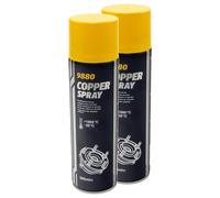 Pasta di Rame 2 x 500 ML Mannol 9880 Rame Spray Bremspaste Lubrificante Grasso