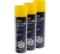 Pasta di Rame 3 x 250 ML Mannol 9887 Rame Spray Bremspaste Lubrificante Grasso