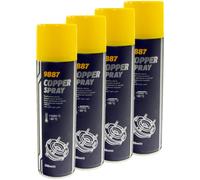 Pasta di Rame 4 x 250 ML Mannol 9887 Rame Spray Bremspaste Lubrificante Grasso