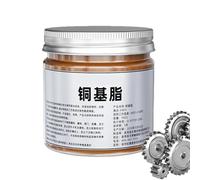 Pasta di rame lubrificante antigrippaggio per filetti - Grasso al rame | -40~1100 gradi 100 g di pasta di rame lubrificante antigrippaggio | Grasso per manutenzione automobilistica | Lubrificante