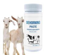 Pasta di scioglimento del bestiame-Deshorner di capra sicura, rimozione delle corna naturali, pasta facile da usare | Soluzione di dissalimento ad azione rapida con formula delicata, rimozione
