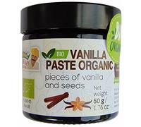 Pasta di vaniglia biologica/ BIO/ con pezzi di vaniglia e semi, vaso di vetro per una migliore qualità/ 50 g