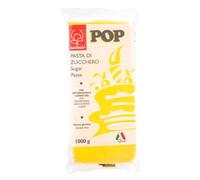 Pasta di zucchero Modecor POP gialla 1 Kg per copertura giallo sole