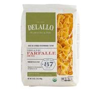 Pasta Farfalle Biologica 16 Oz (Confezione Da 8) Di Delallo