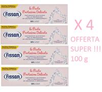PASTA FISSAN PROTEZIONE DELICATA BABY 100g BAMBINO TRATTAMENTO QUOTIDIANO 4PZ