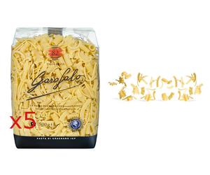 PASTA GAROFALO PASTA MISTA DI GRANO DURO PASTA DI GRAGNANO IGP 5 PEZZI da 500gr
