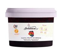 Pasta Gelato ai Frutti di Bosco - Prodotti per Gelati alla Frutta 500 g