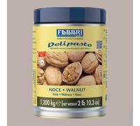 Pasta Gusto Noce ideale per Gelato Dolci Delipaste Fabbri 1,2 Kg