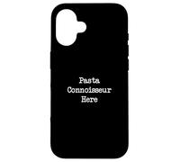 Pasta Intenditore Qui Divertente Italiano Pasta Minimalista Custodia per iPhone 16