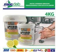 Pasta Lavamani Abrasiva Professionale Con Succo Di Limone Vari KG Clear