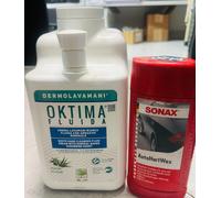 Pasta lavamani Oktima fluida 5kg con abrasivo minerale+cera auto Sonax