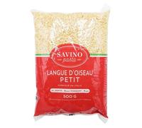 Pasta lingua d'uccello piccolo n. 75, confezione da 500 g