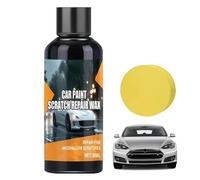 Pasta lucidante per auto, con spugna applicatore, 30 ml, per auto, camion, moto, SUV