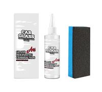 Pasta lucidante per - Detergente concentrato da 100 ml, smacchiatore per, cura dei e della vernice | Rimuove le macchie d'acqua, ridona trasparenza al parabrezza, contiene spugna, ef