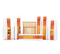 Pasta Mancini Handy Pasta 3 kg - Gift Box 6 formati artigianali Spaghetti, Linguine, Fusilli, Penne Rigate, Paccheri, Spaghettoni Quadrati - grano duro 100% italiano trafilata al bronzo