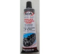 PASTA MASTICE siliconico nero -70°C.a+250°C guarnizioni per carters, coppe olio ecc. Moto e Auto Alta temperatura, per motori. Fire. Indicato per formare guarnizioni di diverso spessore ecc