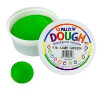 Pasta modellabile Hygloss Products, sicura e atossica, per arti e mestieri, impara e gioca, senza profumo, 1 libbra, verde lime.