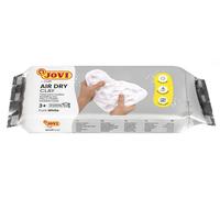Pasta modellabile Jovi Air Dry 1000 g - Indurente all'aria - Tocco fresco - Facile da modellare - Multisuperficie - Asciuga in 24 ore - Finitura fine - Colore bianco