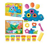 Play-Doh, Starter Set Dinosauro Forme e Colori, Giocattolo