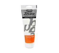 PEBEO Acrylics modellazione Pasta Crackled Effetto Studio, Acrilico, Tela, Bianco, 250 ml, 250 unità