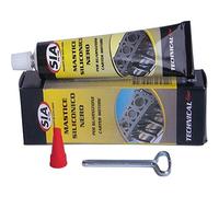 SIA MASTICE SILICONICO NERO ALTE TEMPERATURE SIGILLATURA CREA GUARNIZIONI 75 ML
