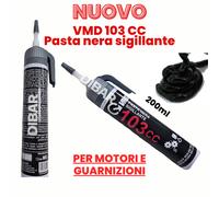 PASTA NERA VMD 103 SIGILLANTE ALTE TEMPERATURE MOTORE 200ML AUTO MOTO