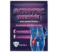 Pasta per cerotti pelvici - Adesivi per cerotti della pelle del pelvico, cerotto ausiliario per fisioterapia, pelvico, punto di agopuntura, cerotto ausiliario per la cura dei nervi pelvici