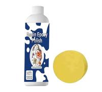 Pasta Per Lucidatura Epossidica - Composto Per Lucidatura In Resina Professionale, Kit Spugna Per Pasta Lucidante Per Pulizia | Opere D'arte Del Tavolo Per Mobili Da Appoggio Per Bagno Con Restauro Lu
