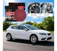 Pasta per metalli - Detergente per cromo da 100 g | Pasta lucidante per metalli per auto, per rimuovere appannamento e ossidazione, protezione lucida per ruote, paraurti e finiture con tampone in spug