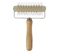 Pasta per pizza - Utensile per perforare il rullo per prevenire la formazione di bolle nell'impasto e per cuocere uniformemente, design affilato del rullo per una perforazione rapida, impugnatura
