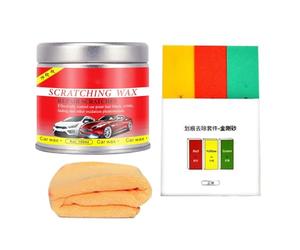 Pasta per riparazione graffi auto, 100 ml, soluzione abrasiva | Per la cura e la preparazione della vernice per tutti i giorni, viaggi e lavoro