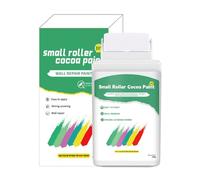 Pasta per riparazione vernice - Kit per ritocco, Vernice bianca per soffitti, Pasta per riparazione parete con pennello a rullo, Forniture per verniciatura facili da applicare per macchie, Restauro pa