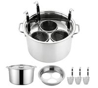 Pasta Pot with Strainer Basket, 304 Stainless Steel Spaghetti Cooker and Steamer Cookware for Home Cooking, Meal Prep, Vegetables, Soup, Parties