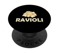 Pasta Ravioli | Italian Food noodle PopSockets PopGrip Adesivo