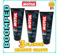 PASTA RIMOZIONE GRAFFI MOTUL E8 PER CARROZZERIA AUTO MOTO 3 X 100ML 03MO13