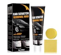 Pasta Rimuovi Graffi, Car Pasta Abrasiva per Carrozzeria, Cera per Riparazione Graffi Dell'auto, Riparazione Della Vernice Dell'auto, Macchie D'acqua e Sporco Superficiale, 120ml