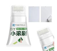 Pasta riparatrice bianca: mastice per vernice ad asciugatura rapida da 80 g, stucco per rinnovo, formula affidabile | Strumento di riempimento dei fori per la manutenzione della superficie d